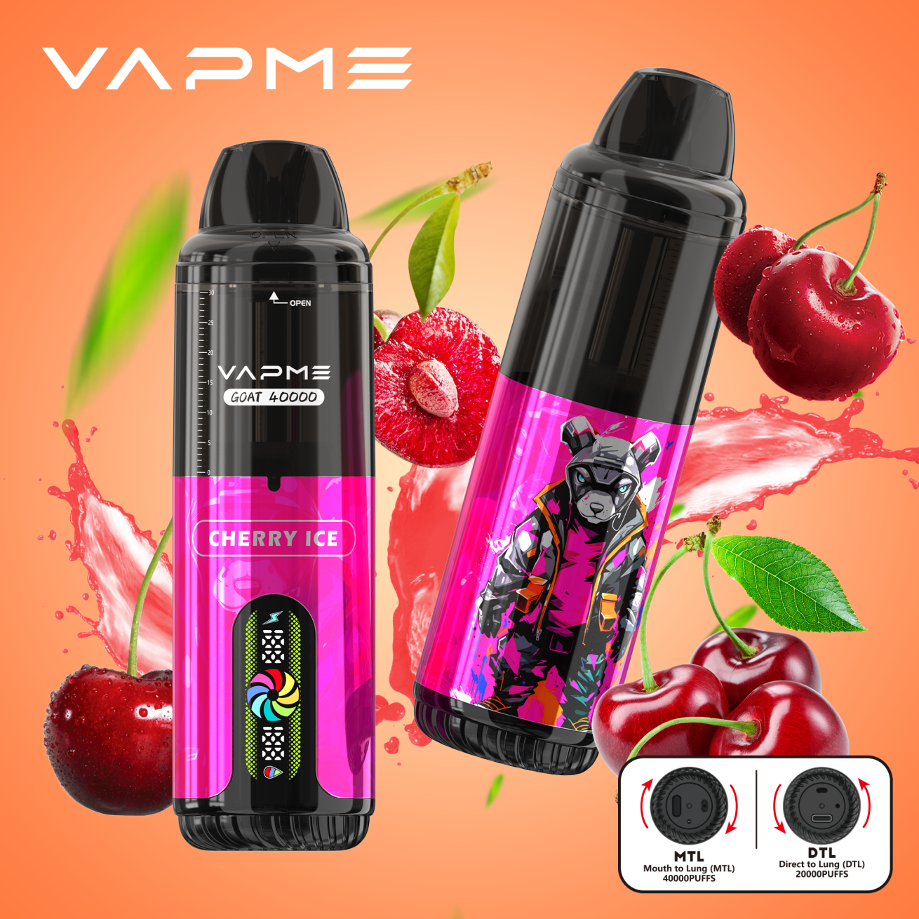 77119c3da5639c011ce4bd5977e881a9 VAPME GOAT 40000 puffs Disposable vape - Image 1