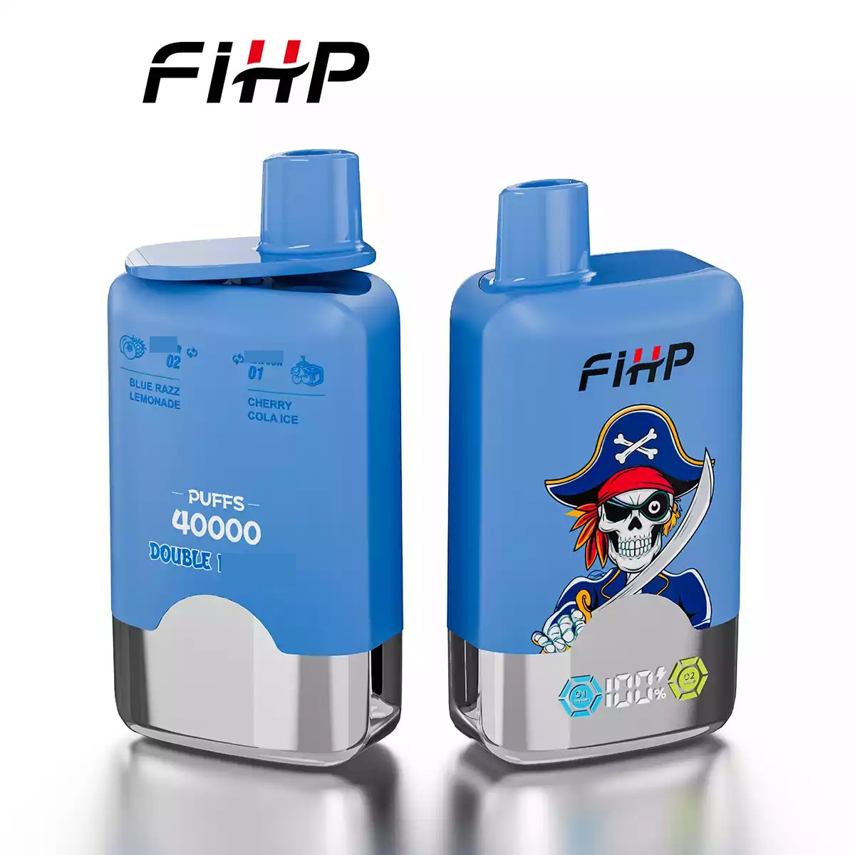 FIHP-40K-Double-Flavors-Screen-Low-Nicotine-Bulk-Buy-Original-Rechargeable-Disposable-Vapes-Wholesale-5 FIHP 40000 Double Flavors Disposable vape - Image 1