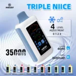MESII TRIPLE NIICE 35K Disposable vape