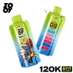 ZOOY 6 IN 1 120K Disposable vape