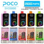 POCO SV25000 disposable vape