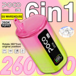 POCO 6 IN 1 260K Disposable vape